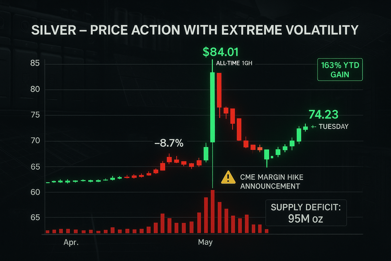 Silver Rebounds 7% After Margin Squeeze Shakes Metals Market